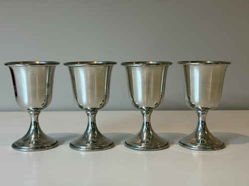 Kirk stieff pewter wine goblet - kirk,